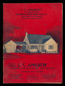 1947 building supply catalogue, L.C. Andrew lumber and building materials, L.C. Andrew, South Windham, Maine
