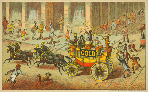 Trade card for Gold Soap, Schultz & Co., Zanesville, Ohio and 138 Chambers Street, New York, New York, undated