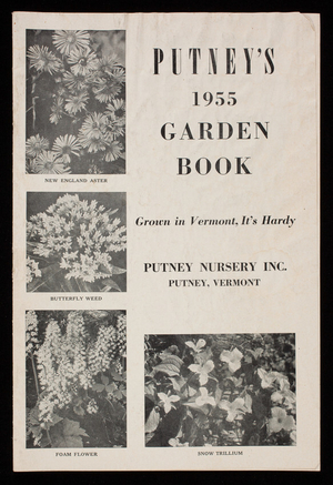 Putney's 1955 garden book, Putney Nursery Inc., Putney, Vermont