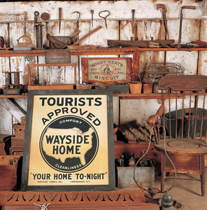 Toolshed upper story, Castle Tucker, Wiscasset, Maine