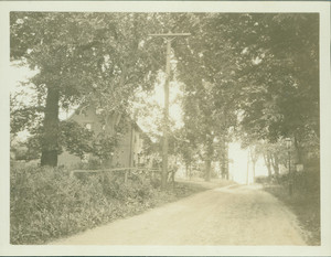 Exterior view of Pierce House looking east, Dorchester, Mass., 1918