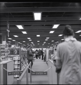 Students in the University Bookstore, UMass Amherst Campus Center