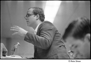 National Student Association Congress: man speaking at podium