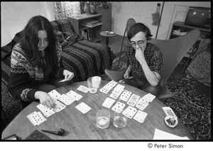Verandah Porche and Raymond Mungo playing cards, Packer Corners commune