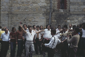 Gypsy orchestra at Trnovo celebration