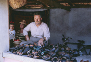 Sandals at Struga market