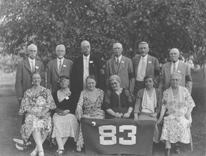 Class of 1883 at 50th reunion