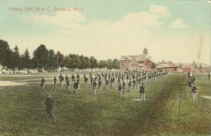 Military drill, M.A.C., Amherst, Mass.