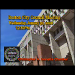 Boston City Council meeting recording, January 30, 2008