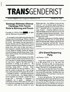 The Transgenderist (January 29, 1998)