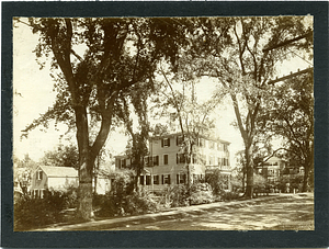 Samaritan House with the Inn in the Background