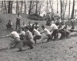 Rope Pull at Lake Massasoit, ca. 1947