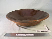 Glazed Redware Serving Bowl