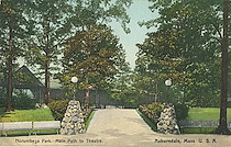 Norumbega Park, Main Path to Theatre