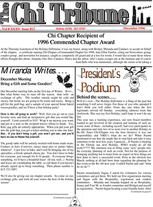 The Chi Tribune Vol. 35 Iss. 12 (December, 1996)