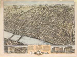 View of Springfield, Mass., 1875