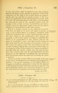 1783 Chap. 0019 An Act Making Provision For The Support And Maintenance Of Light Houses On The Sea Coast Of This Commonwealth.