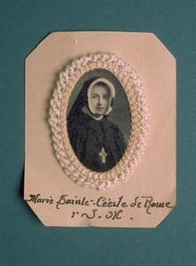 Badge of Marie Saint Cecile of Rome
