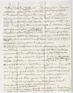 Benjamin Silliman letter to Edward Hitchcock, 1855 September 17