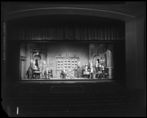 Photographs of The Wild Duck in Kirby Theater, 1962