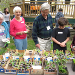 Neighbors at a Plant Swap