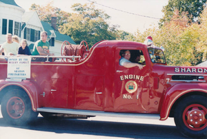 McLean family fire truck