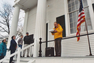 Unitarian Church of Sharon reads the U.S. Constitution