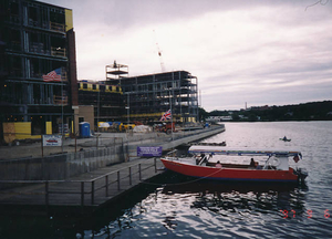 MV Totem Pole at Moody Street Dock and Cronin's Landing