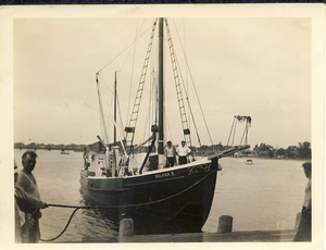 Early New Bedford fishing vessel