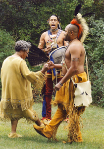 Mosquito dance at Aptuext trading post Bourne, MA