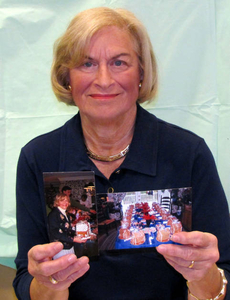 Maureen Madden at the Duxbury Mass. Memories Road Show