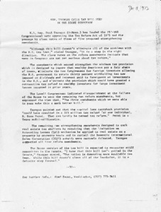 Representative Tsongas calls tax bill step in the right direction