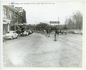 Uphams Corner looking north