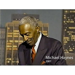 Sound recording of interview with Reverend Michael E. Haynes, 2007