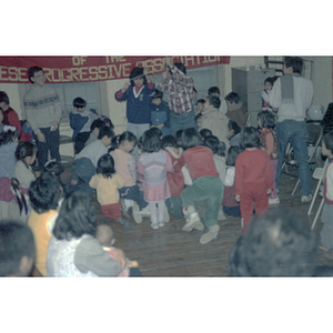 Children at a Chinese Progressive Association anniversary event