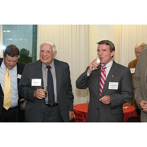 George Makris and General Richard Neal at the Veterans Memorial dinner