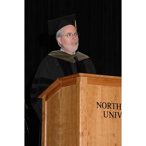 Faculty member speaks at School of Nursing convocation