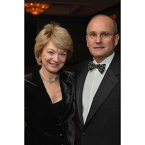 A couple attending the Huntington Society Dinner