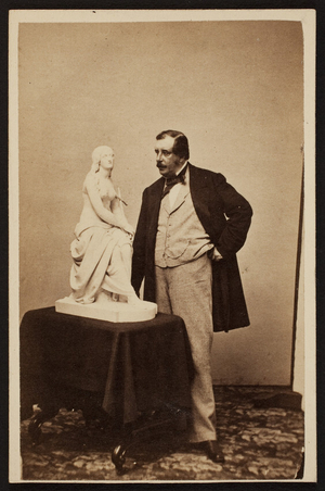 [PP] Full-length portrait of Thomas Gold Appleton, standing, facing left, Boston, Mass., undated