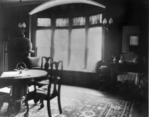 Frederick Hale Parkhurst House, 72 West Broadway, Bangor, Me., Dining Room.