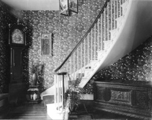 Alexander Wadsworth Longfellow House, 37 South St., Portland, Me., Entrance Hall..