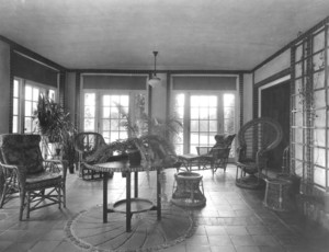 Frank Chouteau Brown House, Marblehead, Mass., Porch.