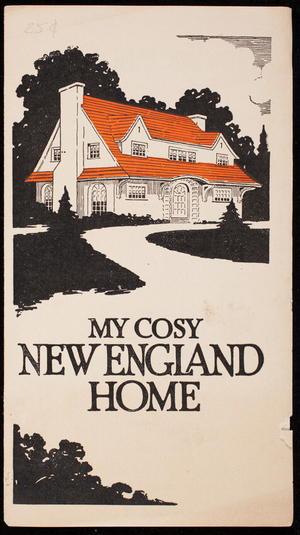 My cosy New England home, New England Coal & Coke Company, 111 Devonshire Street, Boston, Mass., undated