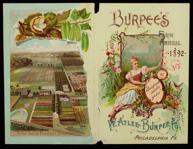 Covers, Burpee's farm annual 1892, W. Atlee Burpee & Co., Philadelphia, Pennsylvania