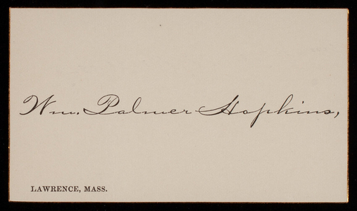 William Palmer Hopkins to Thomas Lincoln Casey, June 22, 1885