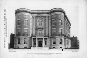 Building of the Massachusetts Historical Society, 1154 Boylston Street, Boston, Mass.
