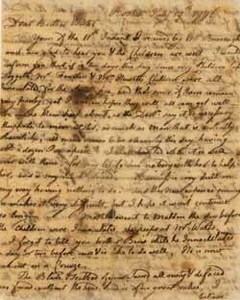 Letter from Henry Alline to his brother and sister, 19 July 1776