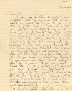 Letter from Eleanor "Nora" Saltonstall to Richard Middlecott Saltonstall, 20 October 1918