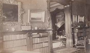 John Hay's house, Cleveland, interior view