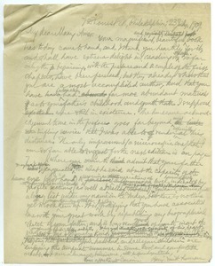 Letter from Benjamin Smith Lyman to Mary Lesley Ames